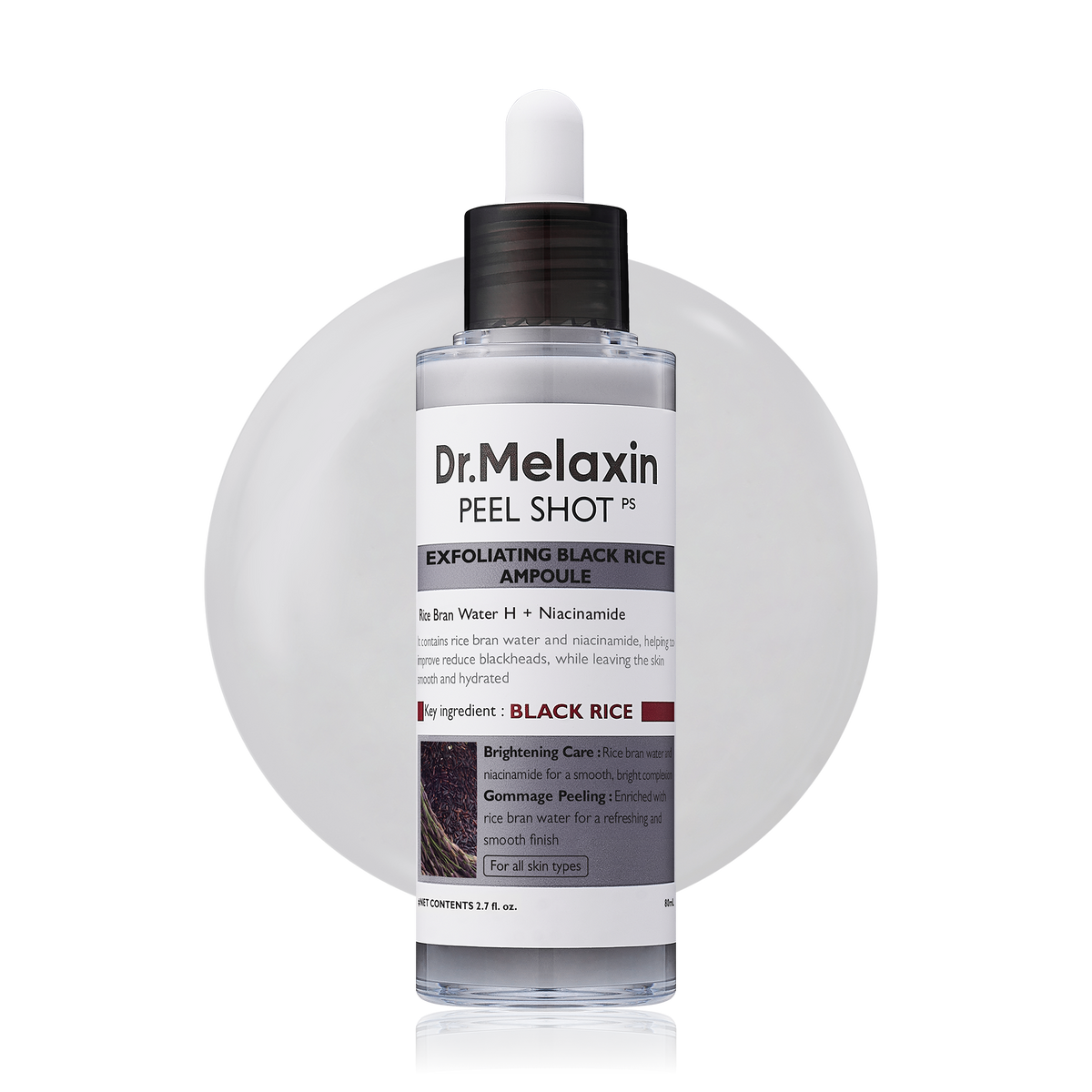 Peel Shot Glow Black Rice Ampoule