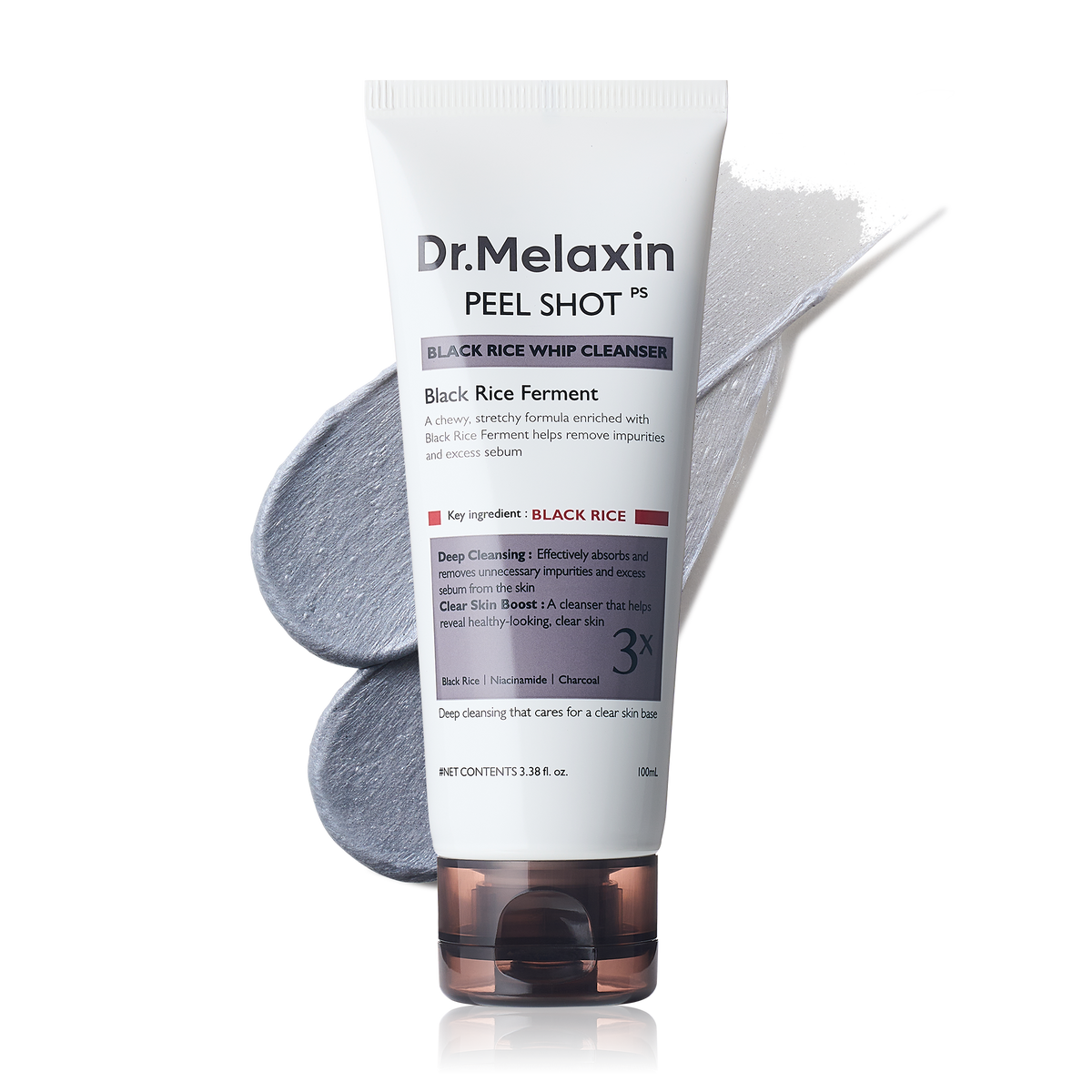 Peel Shot Black Rice Mochi Whip Cleanser